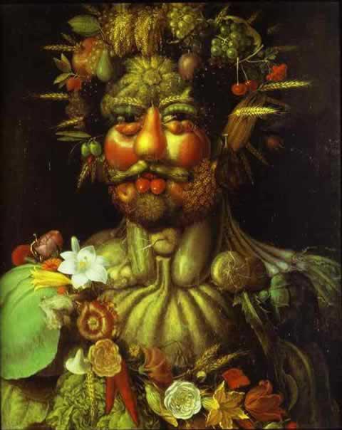 by Guiseppe Arcimboldo