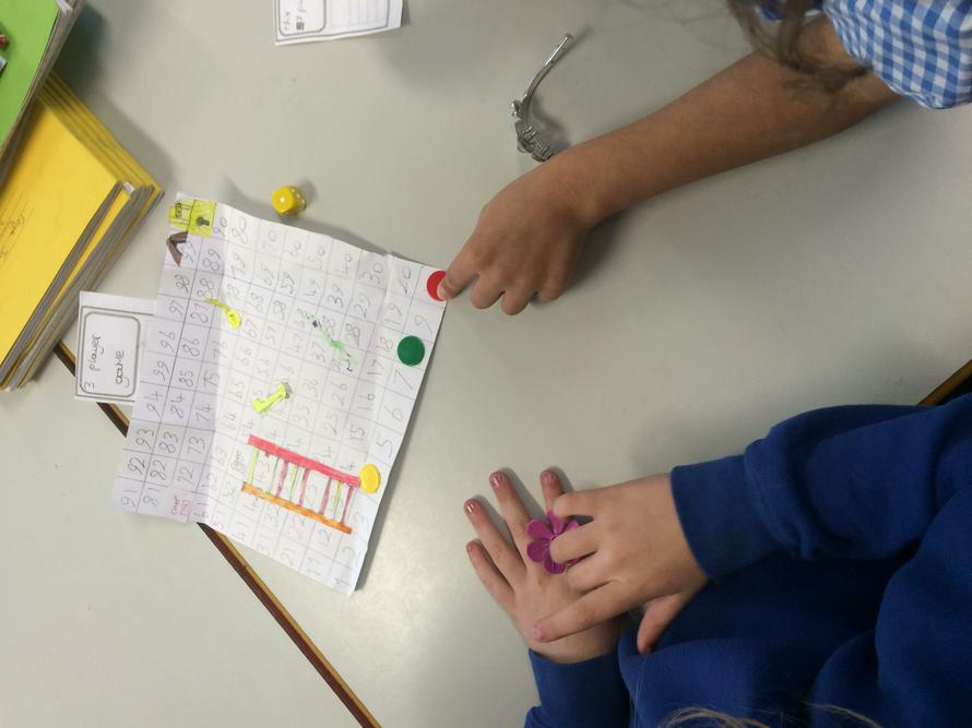 We played our own board games