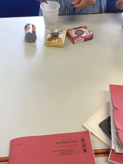 Buying items from a shop