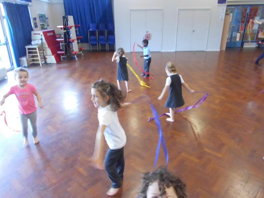 Twirling like catherine wheels