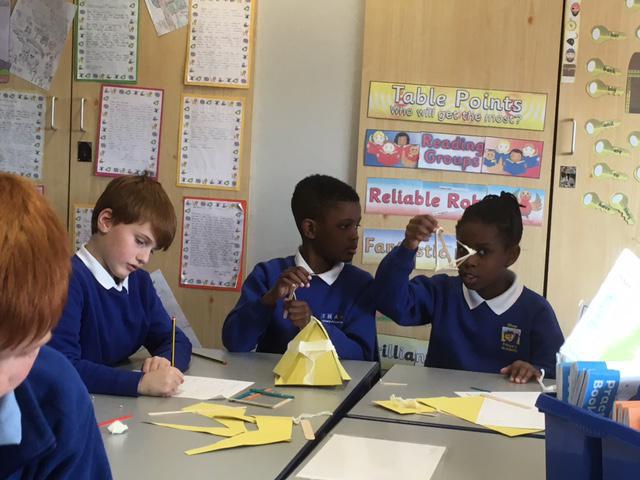 We tested each pyramid for strength!