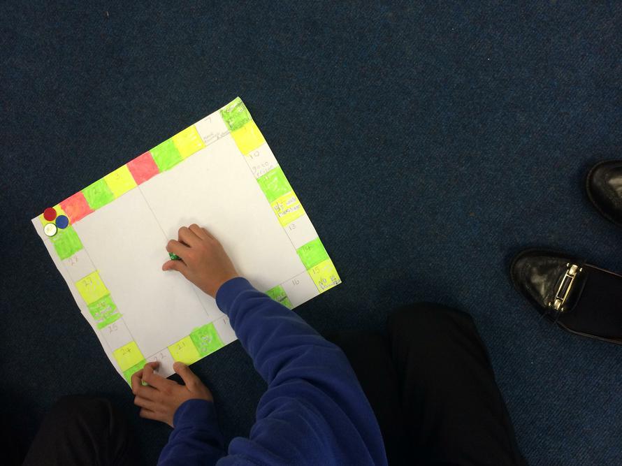 We played our own board games