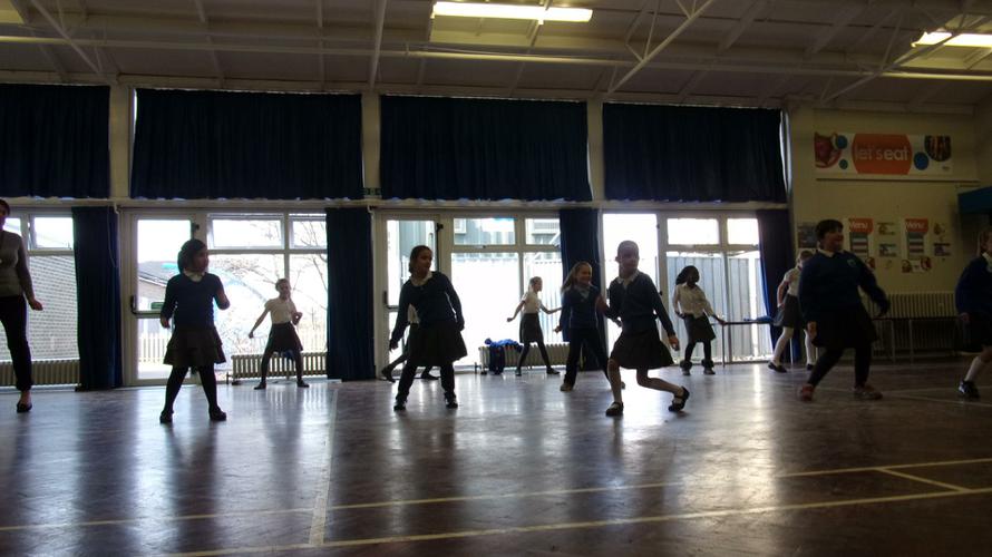 Brazilian  Carnival Dancing 