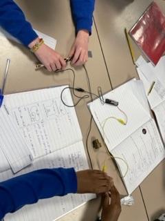 We have been learning to build circuits.