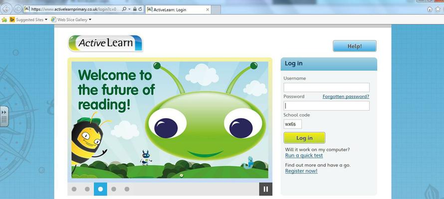 Username = Childs first name    Password = Shaw