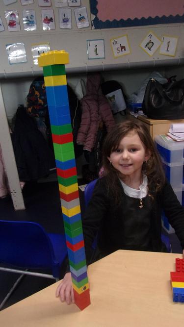 Comparing Length - who has the longest tower? 