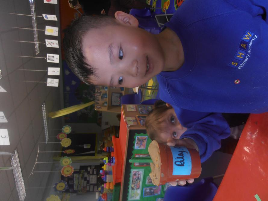 'I grow a beanstalk!'