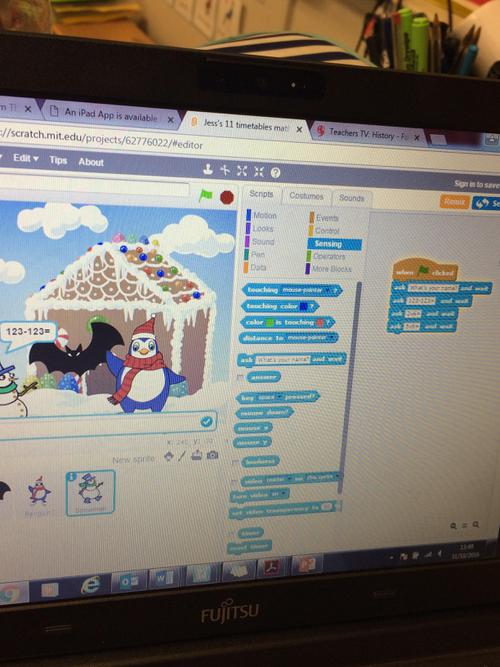 Creating a sequence of instructions