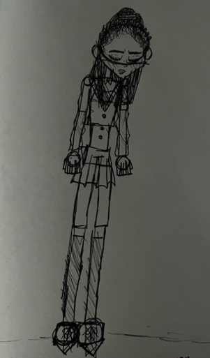 Drawing with pen by Olivia 