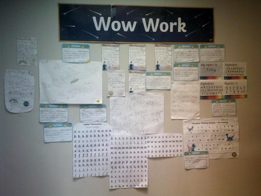 Look at the amazing things we do at home!