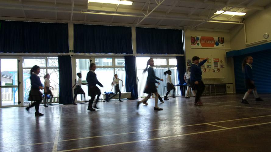 Brazilian  Carnival Dancing 