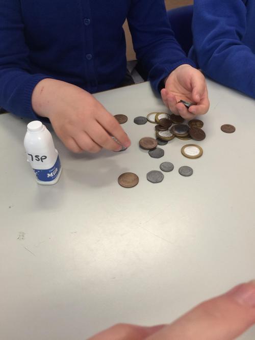 Buying items from a shop