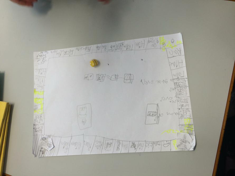 We played our own board games