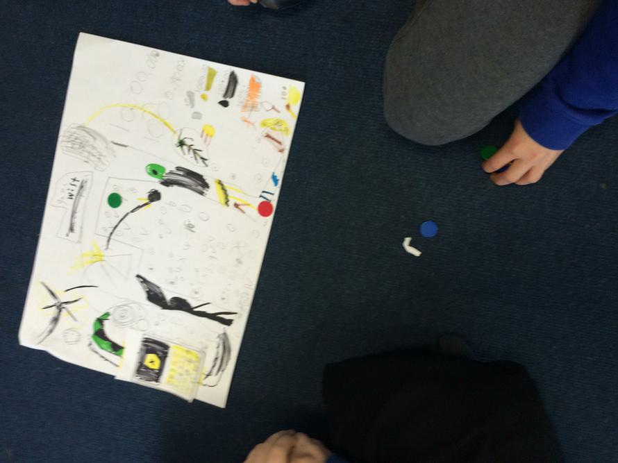 We played our own board games