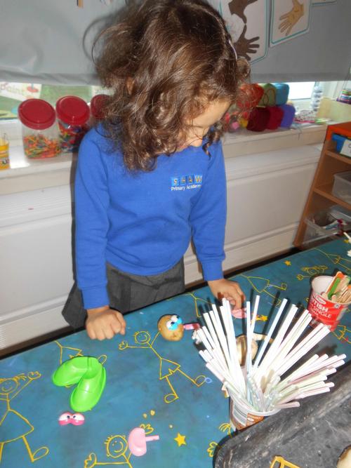 Nikol investigates the different fruits and veg!