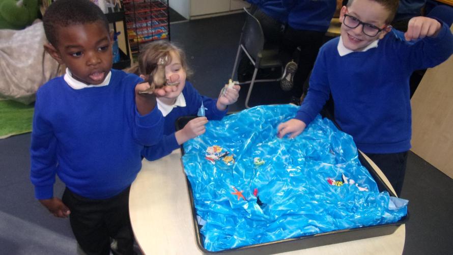 Sea Creatures small world play