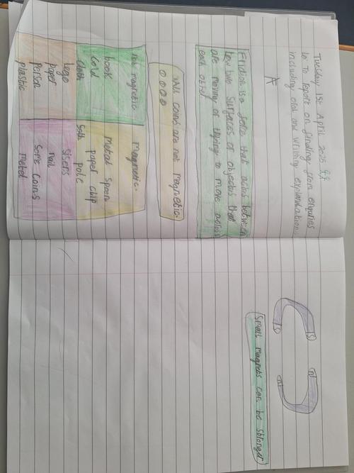 We have been learning about forces.