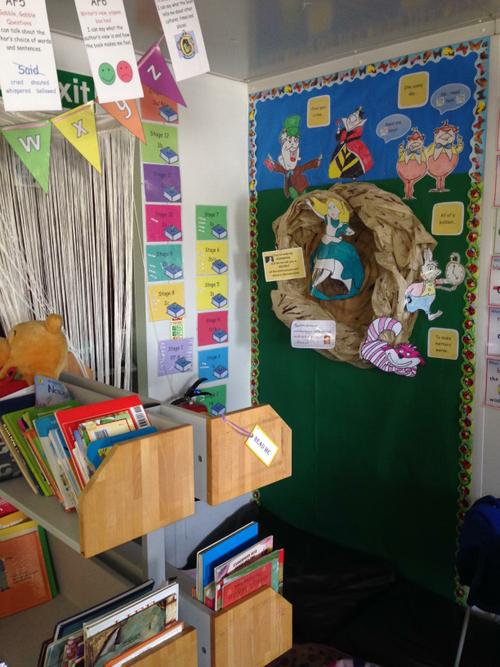 Our amazing reading area!