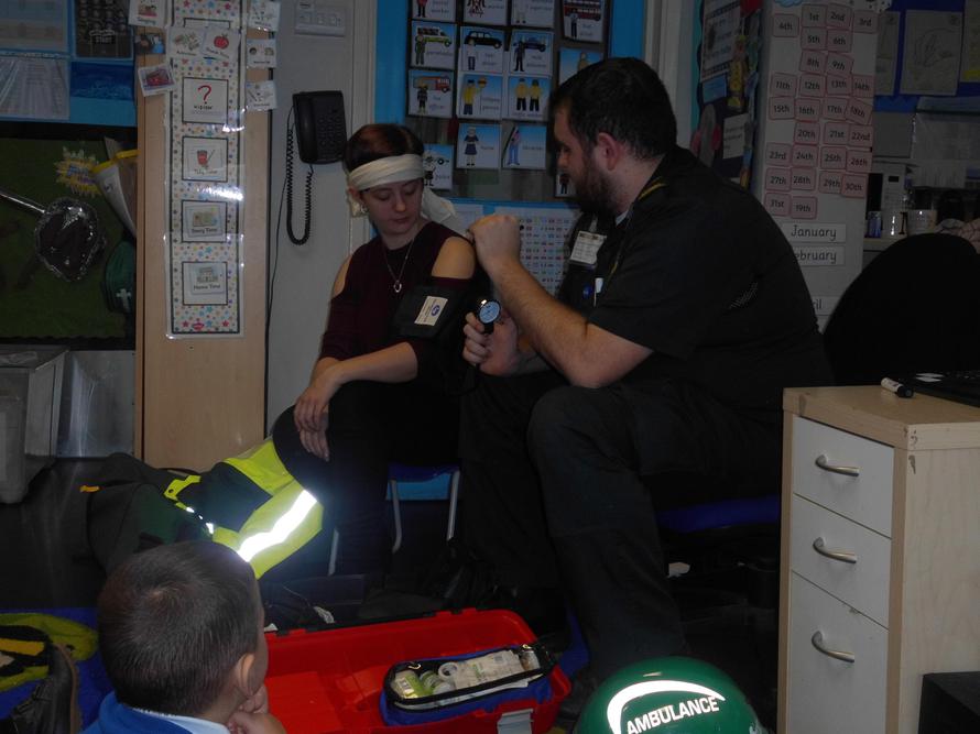 Louise pretended she had a head injury