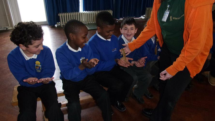 We were being very brave. 