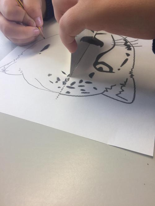 Symmetry using a mirror