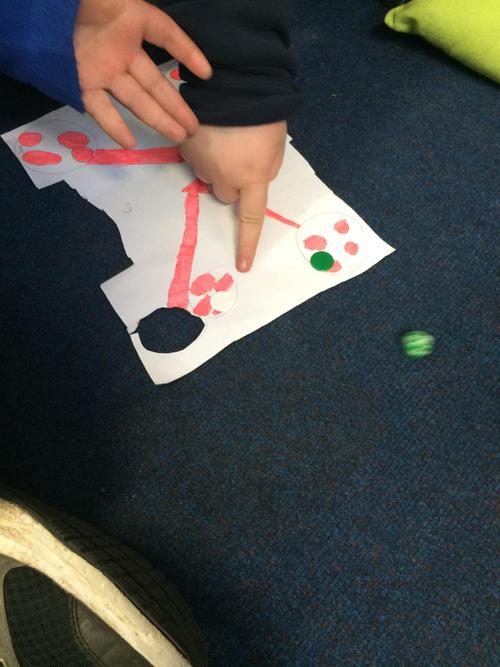 We played our own board games