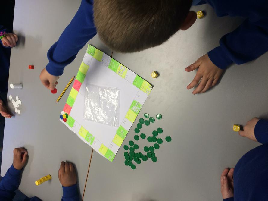 We played our own board games