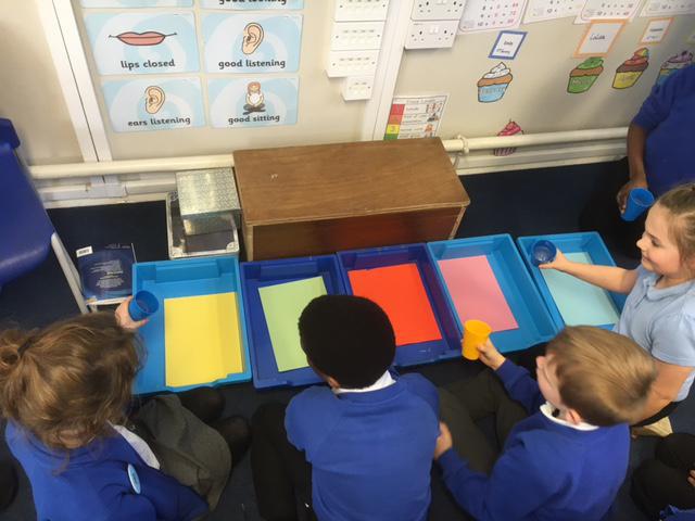 We left ice on the colours. 