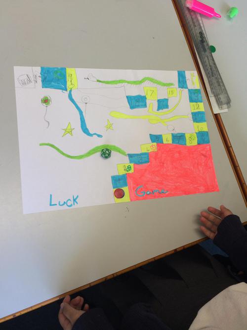 We played our own board games