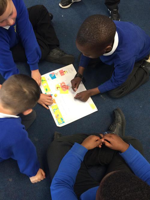 We played our own board games