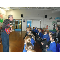 A visit from the storyteller