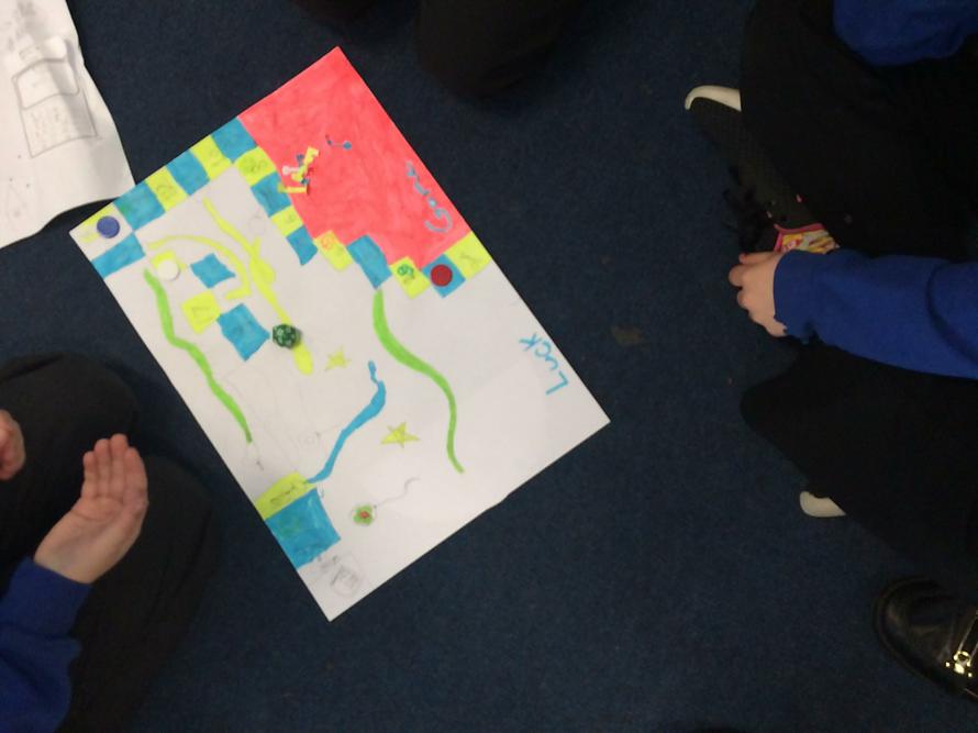 We played our own board games