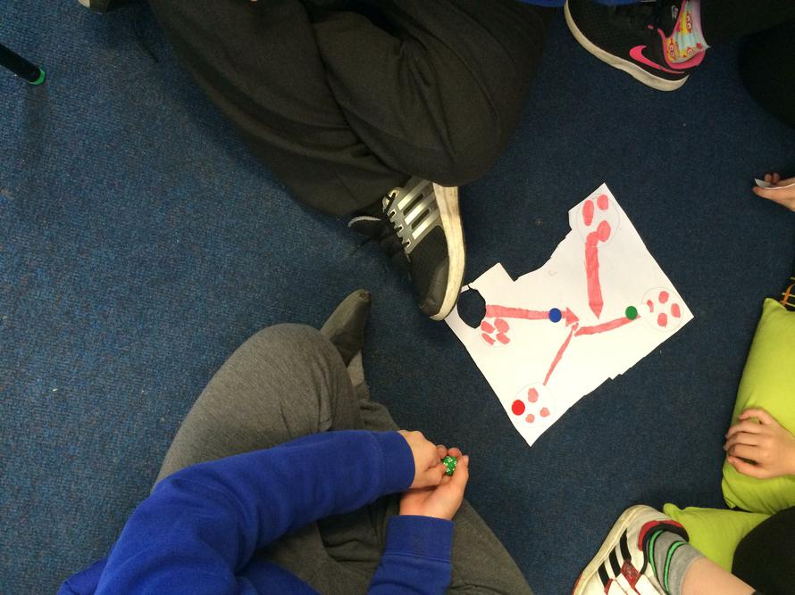 We played our own board games