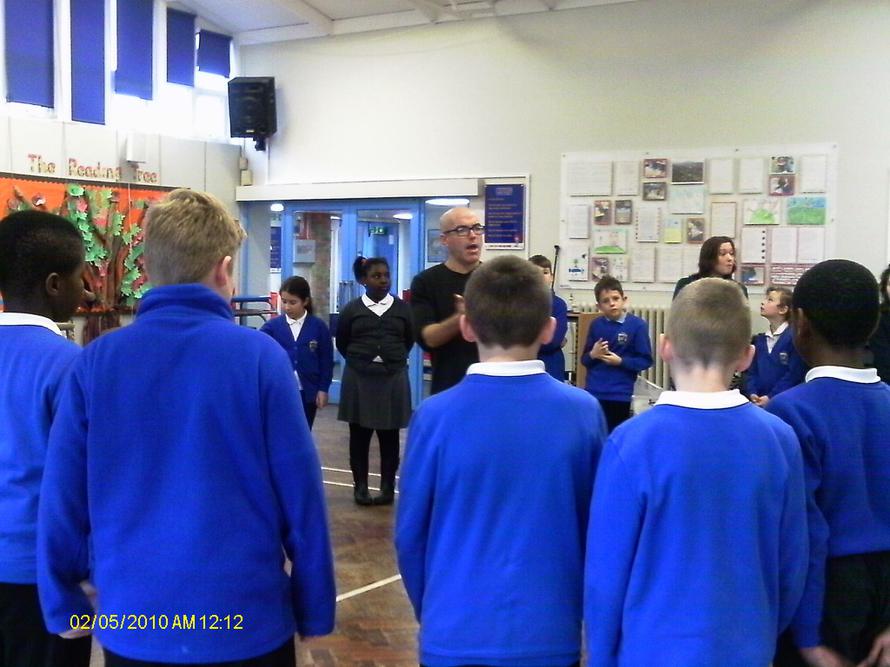 This man was very loud!!