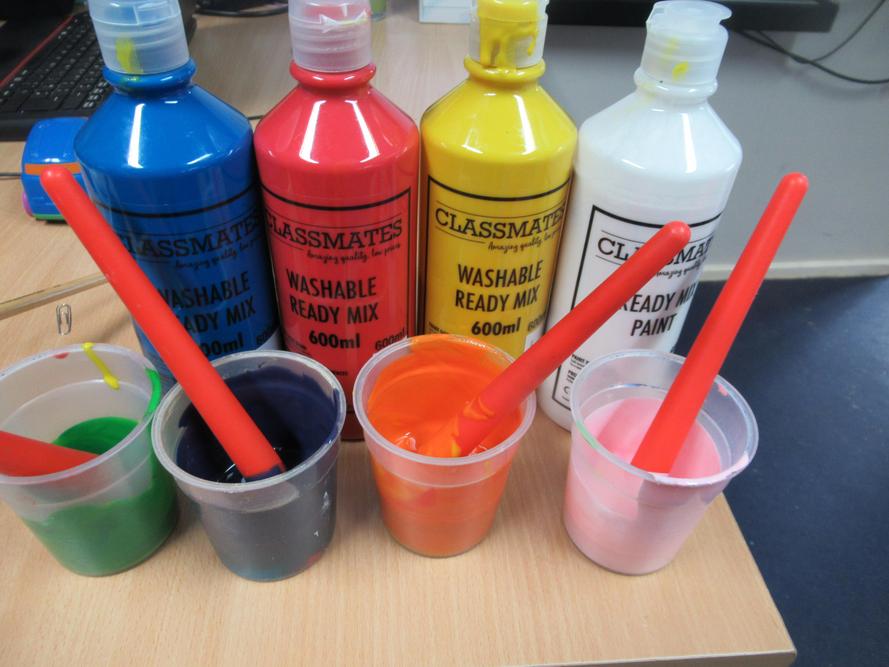 Colour mixing in Nursery