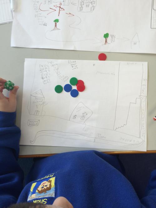 We played our own board games