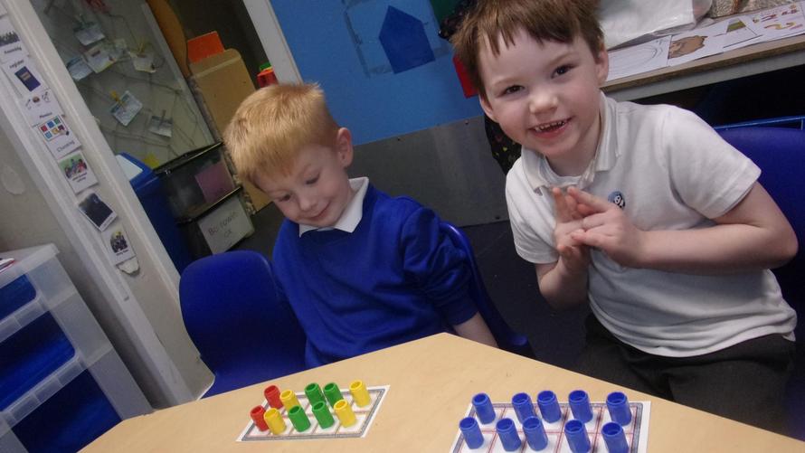 Using a Tens Frame for one more and one less