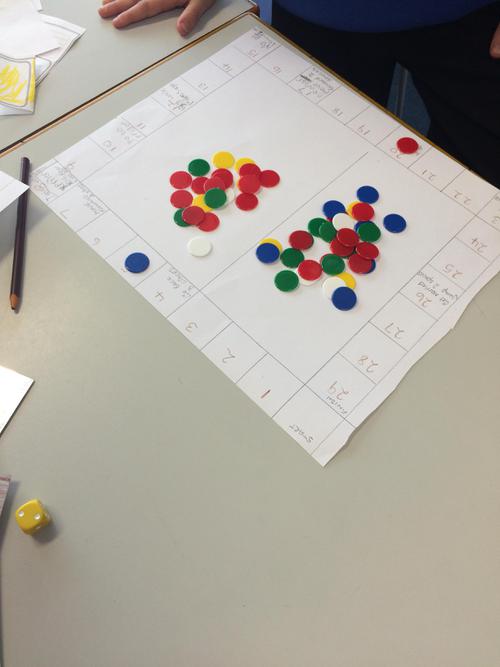 We played our own board games