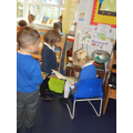 Role play library in Nursery