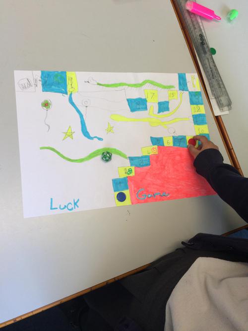 We played our own board games