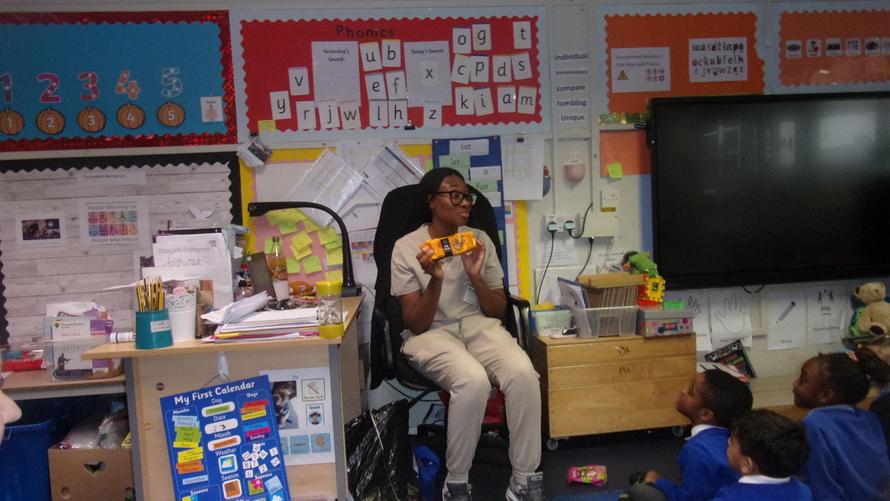 The Dentist came to visit us in RD. 