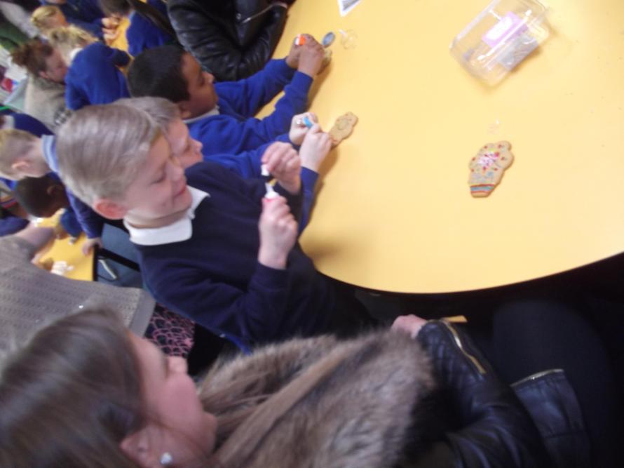 Tyler and his mum decorated it together!