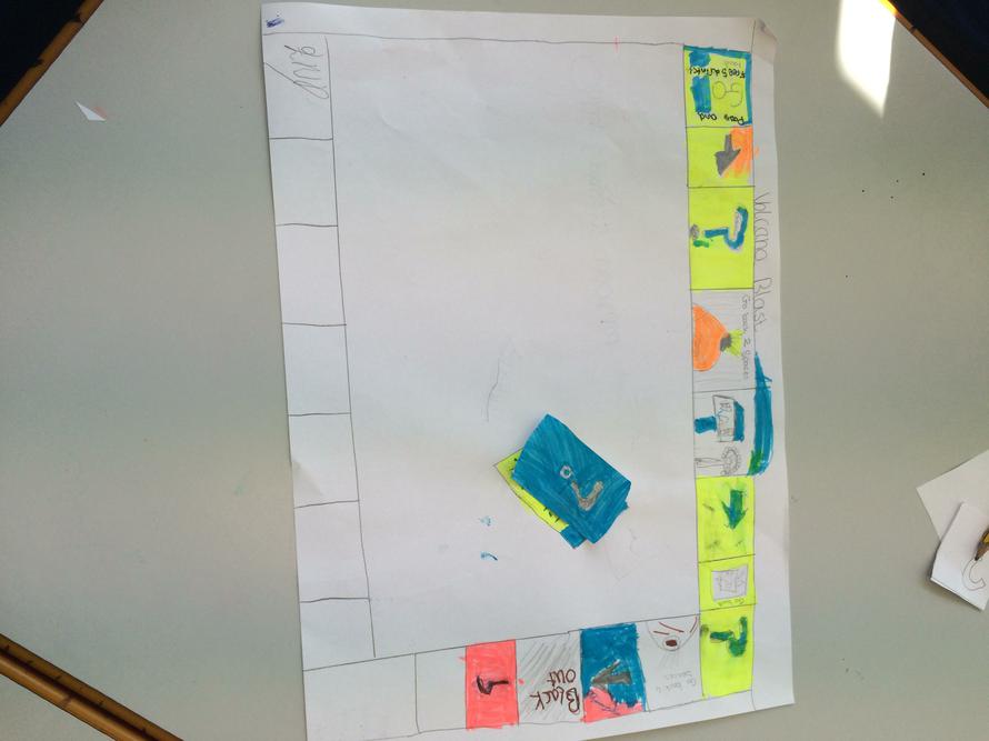 We played our own board games