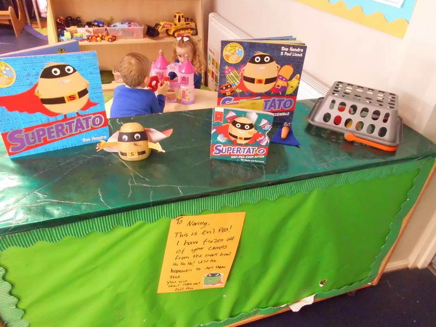 Nursery's Supertato Display!