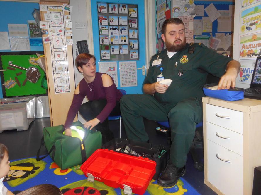 We enjoyed our visit from Ross and Louise