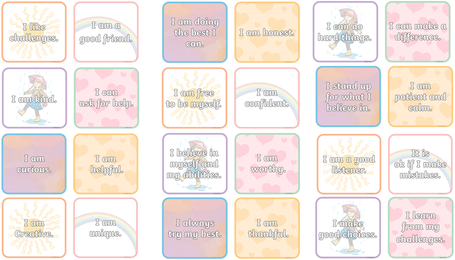 Talk kindly to yourself