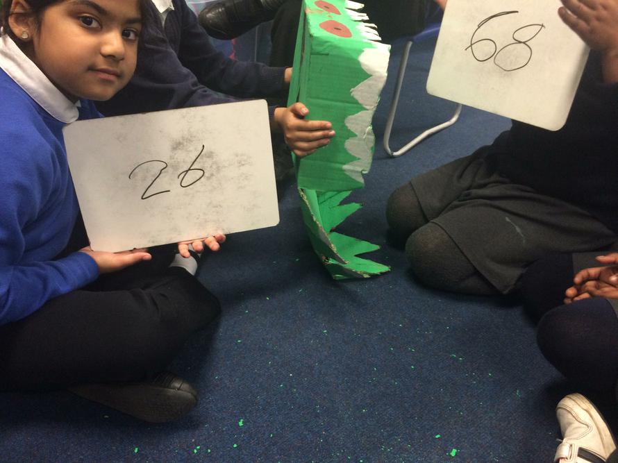 Greater than and less than with a crocodile!