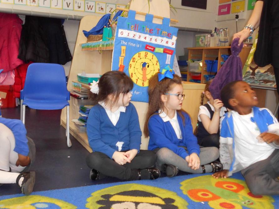 Science week exploration.  What's in the bag?