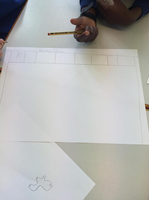 We made our own board games