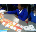 We worked together to create a huge timeline.